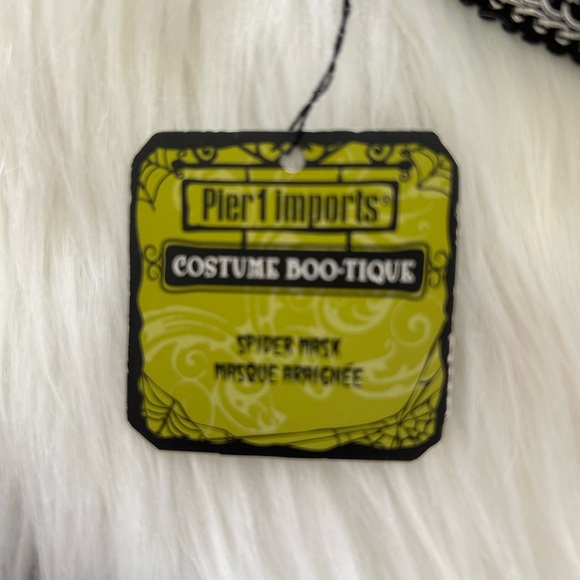 Pier 1 Imports Masquerade Mark with jewels and feathers - Picture 6 of 7